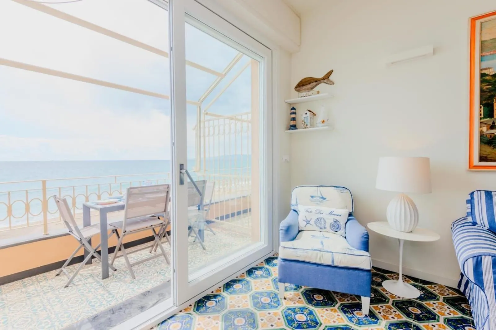 Apartment Oasi - Trilocale Elegante Con Balcone Vista Mare - Accesso Diretto Alla Spiaggia Varigotti Italy